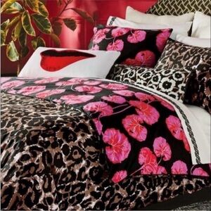 NWT Diane Von Furstenberg DVF x Target Queen Duvet Cover Sham Set Reversible